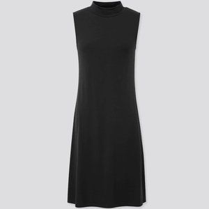 Uniqlo Mock Neck Sleeveless Dress